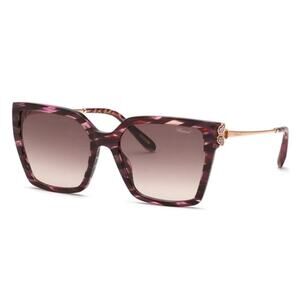 NEW!!! Chopard SCH371S 01G2 Happy Hearts Women Sunglasses, Authentic